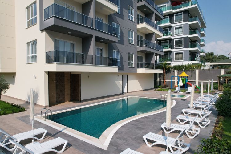 Poolanlage der Ferienwohnung